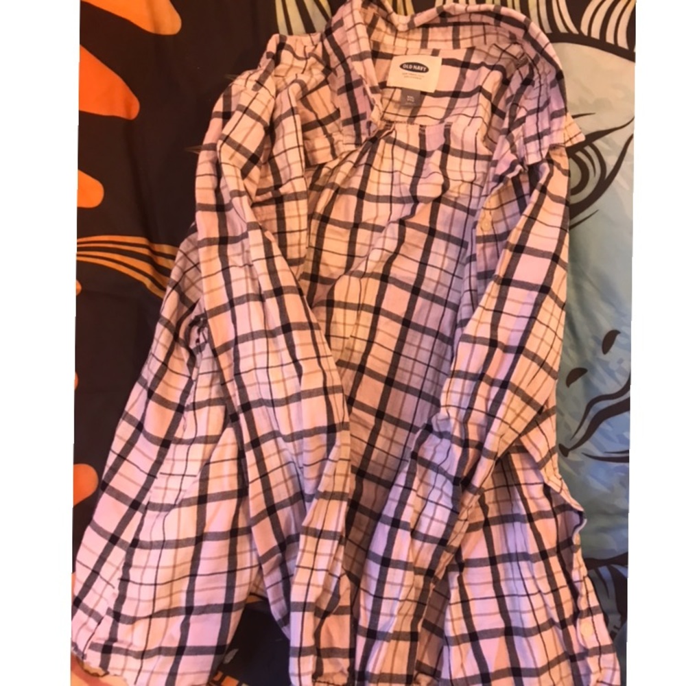 Baby pink flannel